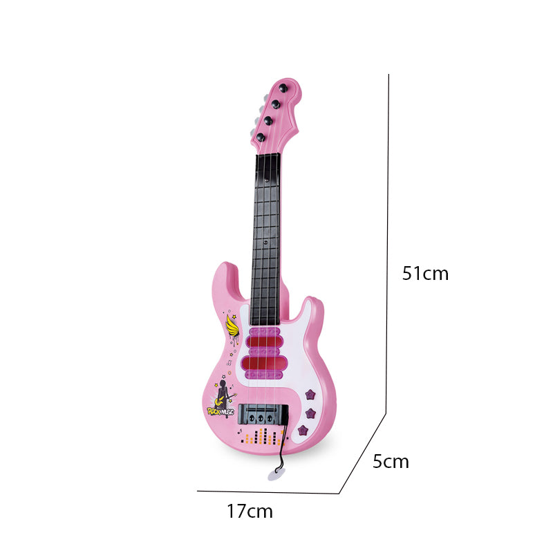 B/O Guitar With Light And Music 2-C Ass'D