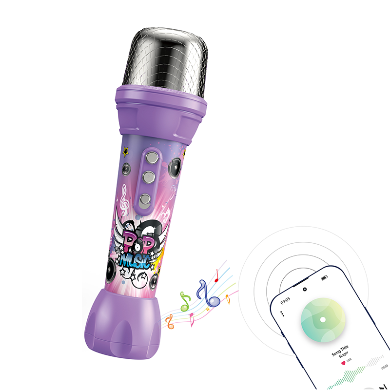 Microphone With Music And Sound