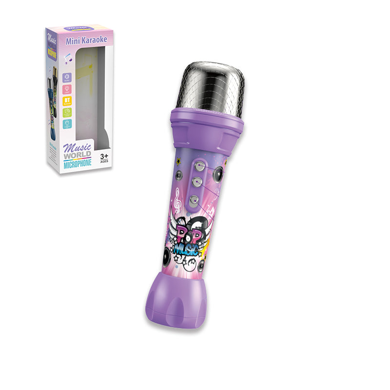 Microphone With Music And Sound