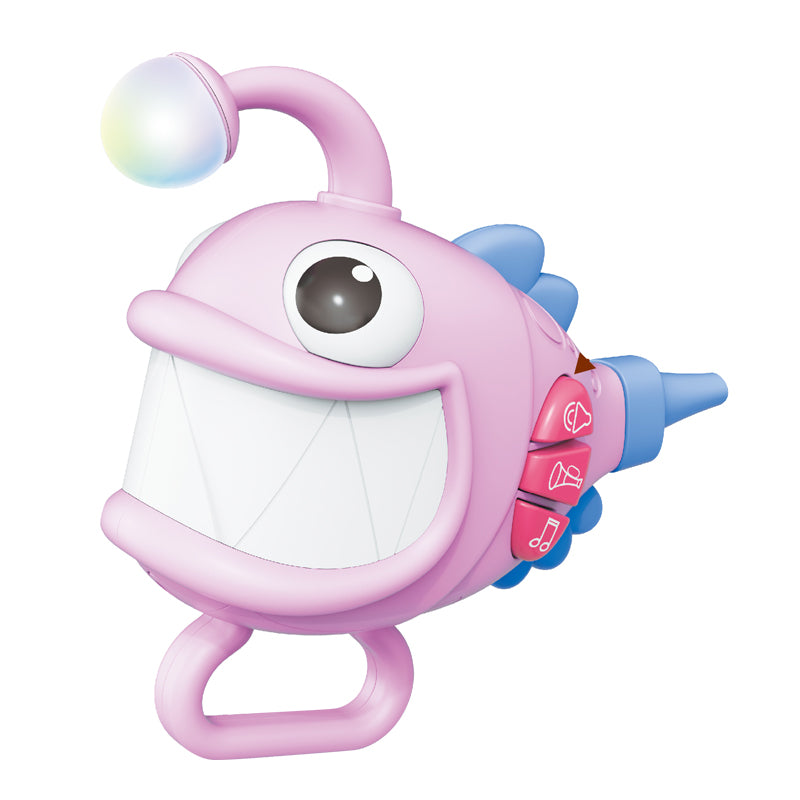 Cartoon Anglerfish Whistle With Light And Music