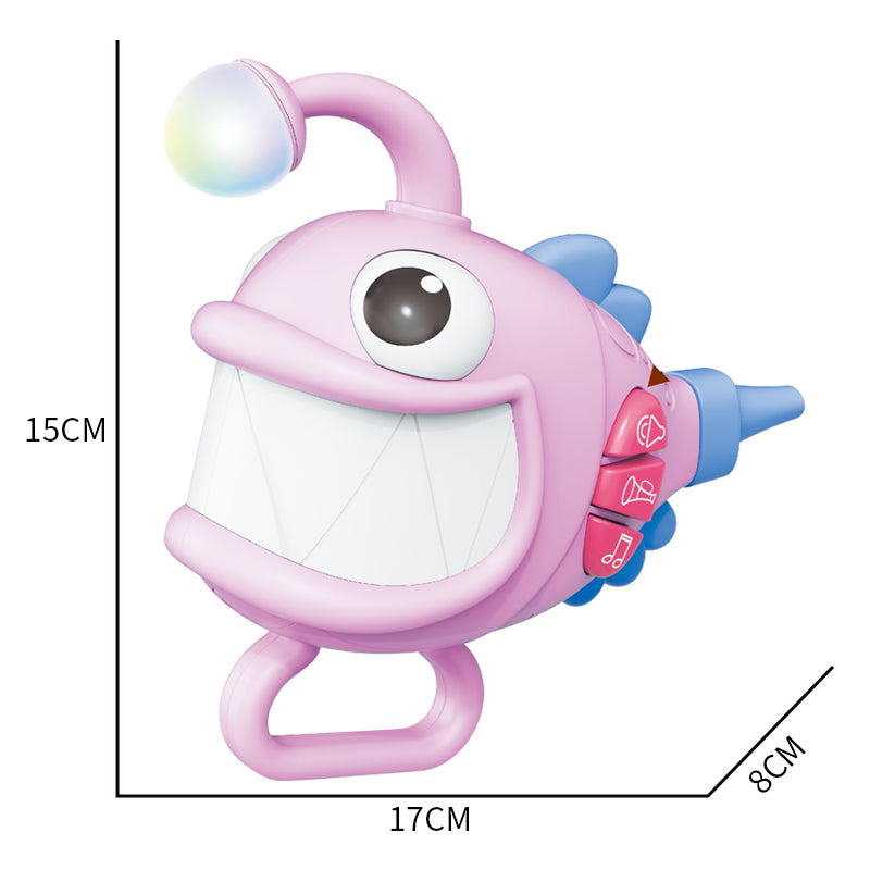 Cartoon Anglerfish Whistle With Light And Music