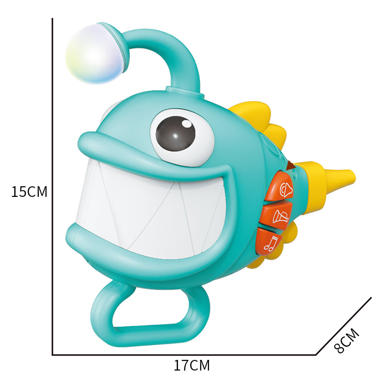 Cartoon Anglerfish Whistle With Light And Music