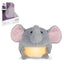 B/O Plush Elephant Lamp With Music