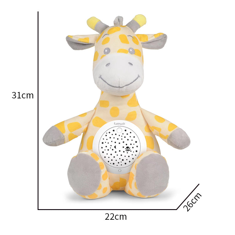 B/O Plush Giraffe With Projection