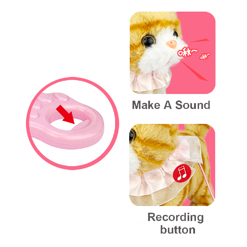 电动毛绒猫/3*AAA无包电