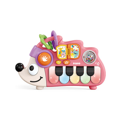 B/O Cartoon Hedgehog Piano 2-C Ass'D