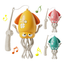 B/O Dance Octopus 3-C Ass'D