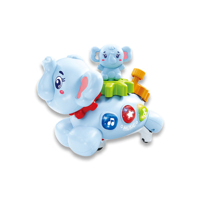 电动大象转转乐/蓝色