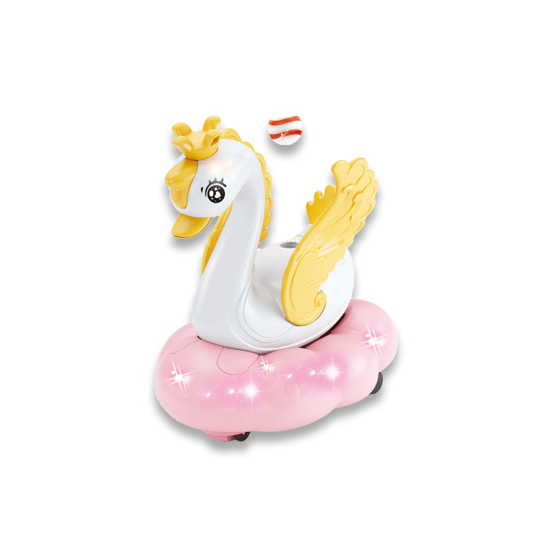 电动悬浮飞球旋转天鹅