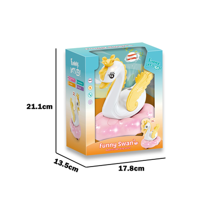 电动悬浮飞球旋转天鹅