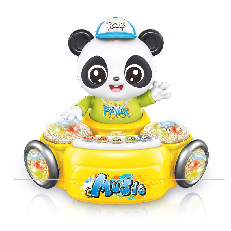 B/O Bump And Go Panda With Light 3-C Ass'D
