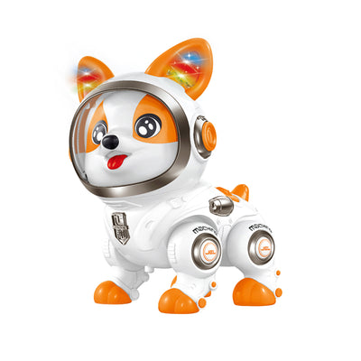 B/O Dancing Dog With Light 2-C Ass'D