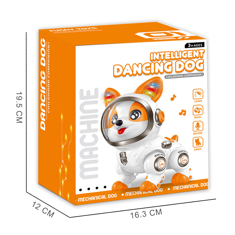 B/O Dancing Dog With Light 2-C Ass'D