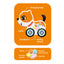 2 Asstd B/O Swing Animal With Music