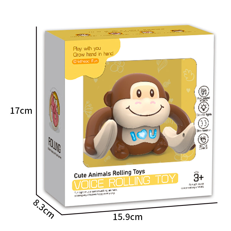 B/O Voice Rolling Monkey With Light And Music