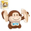 B/O Voice Rolling Monkey With Light And Music