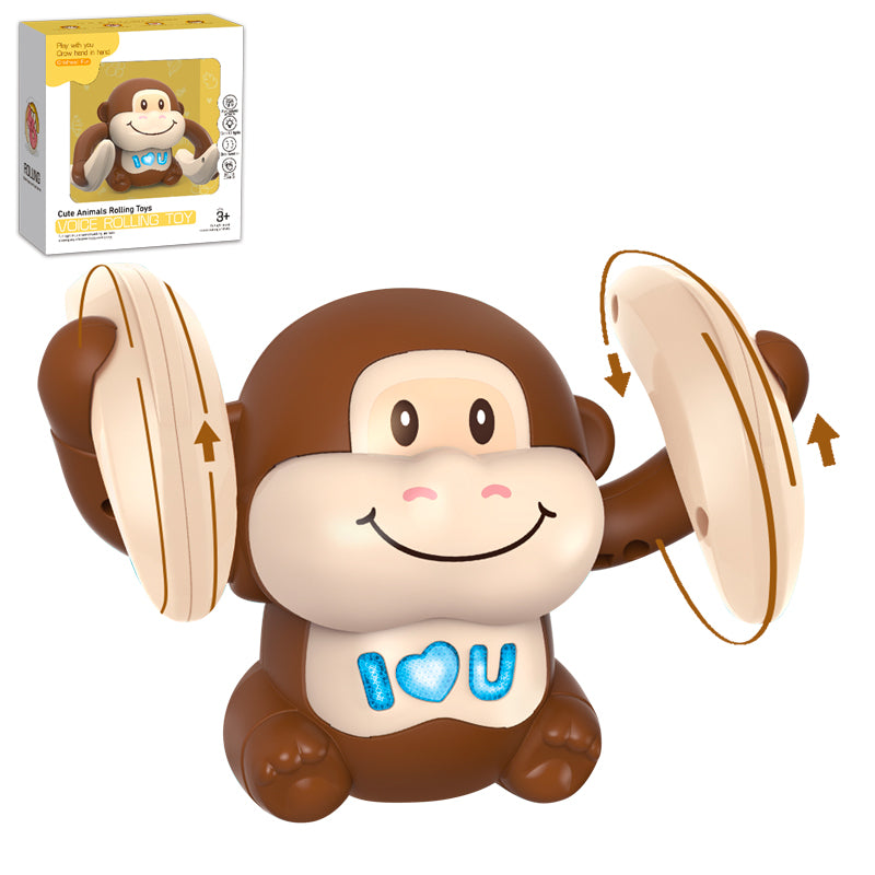 B/O Voice Rolling Monkey With Light And Music