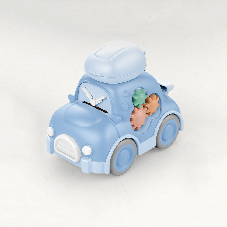 Friction Cartoon Car 4-C Ass'D