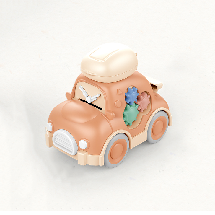 Friction Cartoon Car 4-C Ass'D
