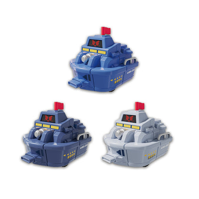 Friction Impact Deformation Vanship