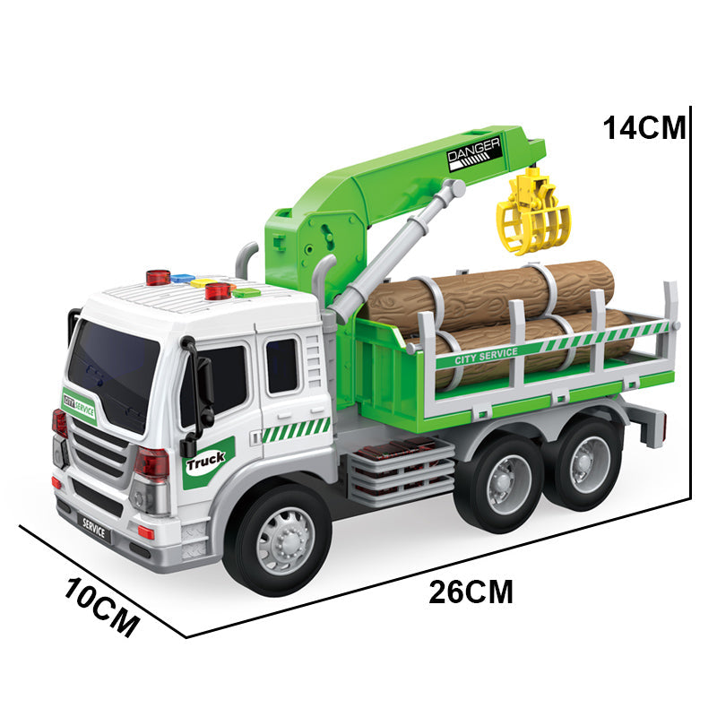 1:16 Friction Truck Whit Light And Sound