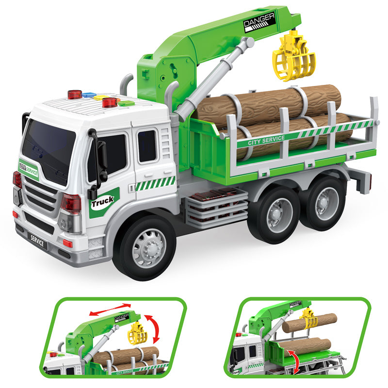 1:16 Friction Truck Whit Light And Sound