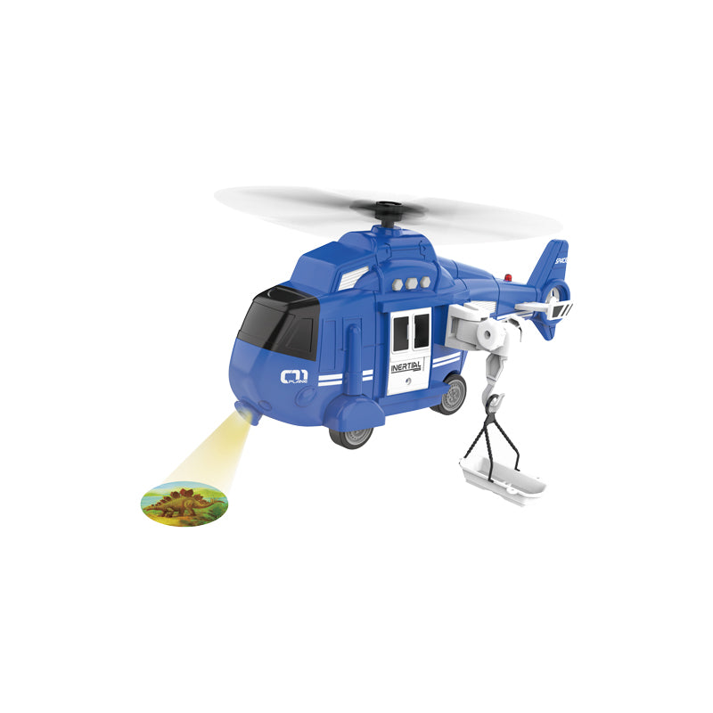 1:16惯性警察直升机/带灯光,声音,投影,包3*AG13电池