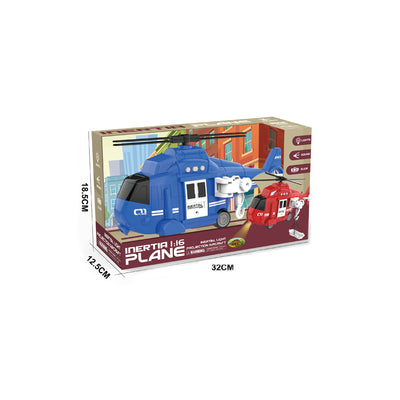 1:16惯性警察直升机/带灯光,声音,投影,包3*AG13电池