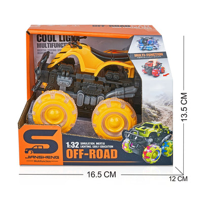 1:32 R/C Cross-Country Motorcycle With Light 2-C Ass'D