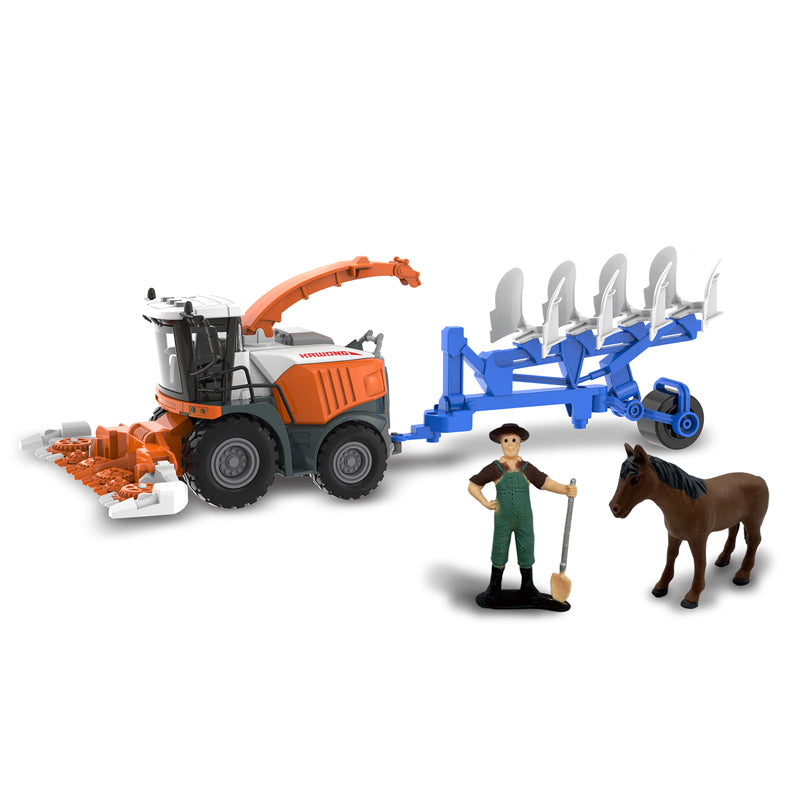 Friction Farm Car With Light Sound