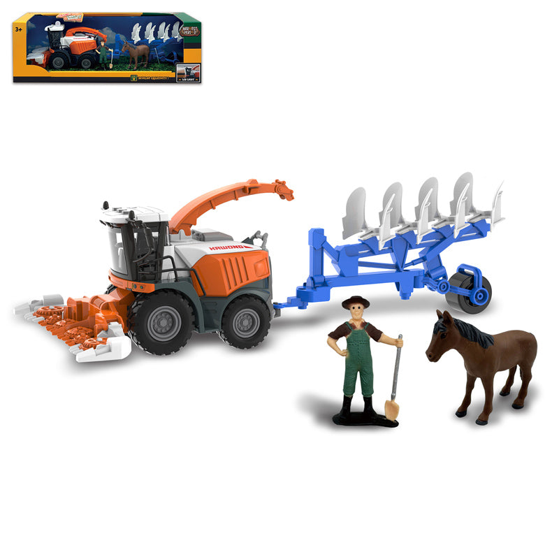 Friction Farm Car With Light Sound