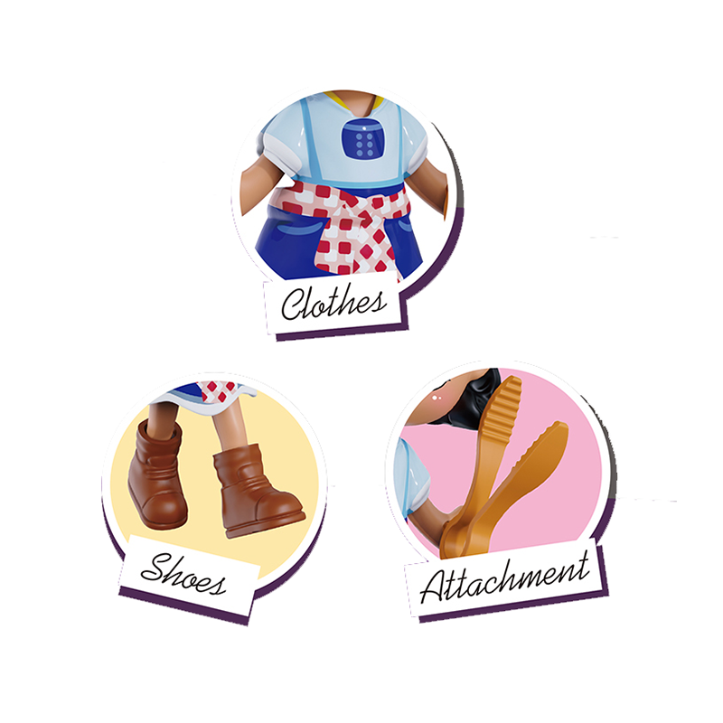 六款盲盒变装娃娃