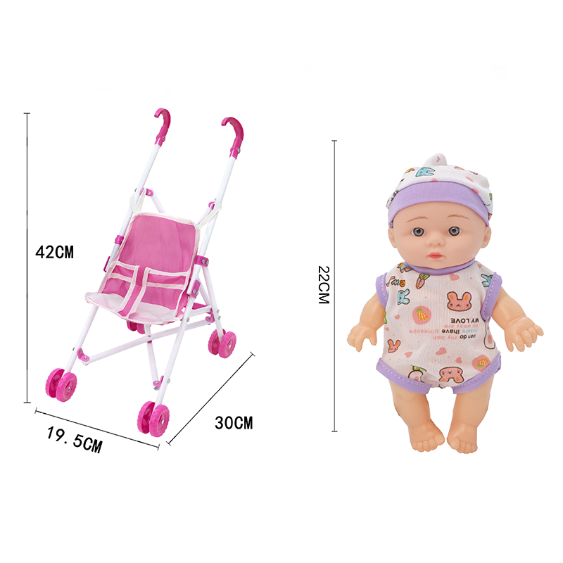 22CM吹瓶身体娃娃套装/带四声IC,包3*AG13纽扣电池