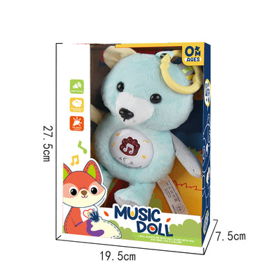 Plush Bear With Light And Music