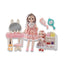 12 Inch + 6 Inch Fashion Doll Set With Light
