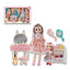 12 Inch + 6 Inch Fashion Doll Set With Light