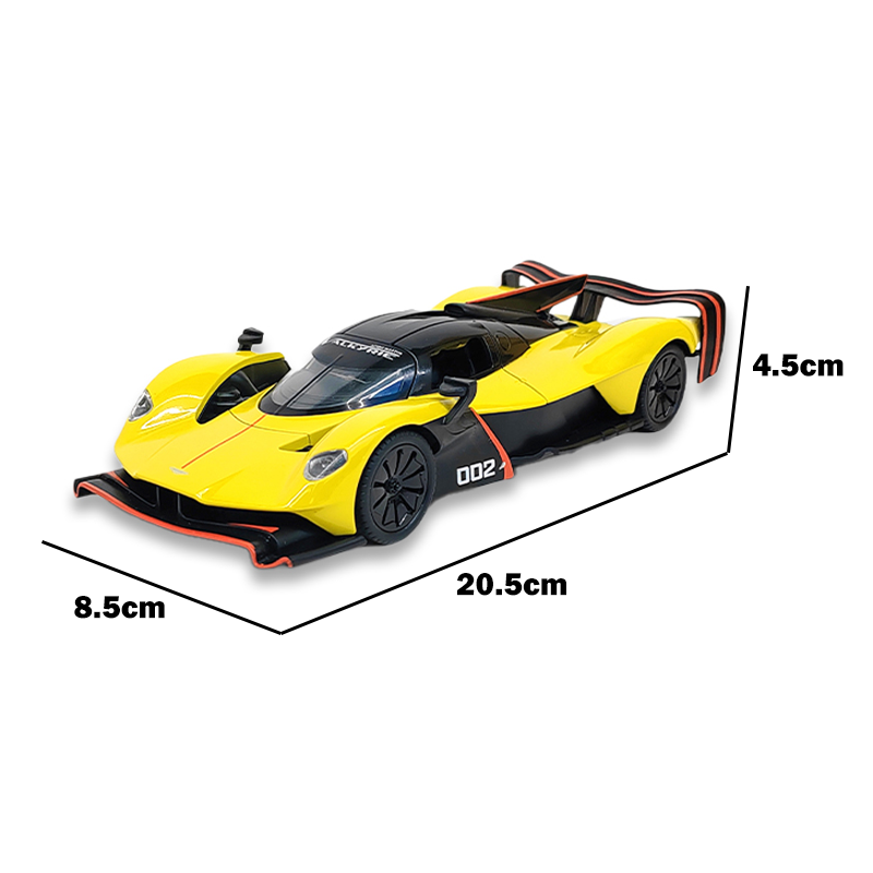 1:24回力合金马丁战神车/带灯光,音效,可开门,包3*AG13,柠檬黄,黑,绿三色混装