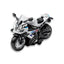 1:14 Pull Back Metal Motorcycle With Light And Music And Sound 3-C Ass'D