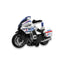 2 Asstd 1:14 Pull Back Metal Police Motorcycle