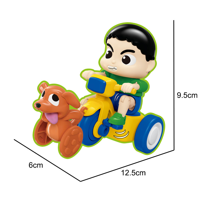 4 Asstd Pull Back+Friction Car