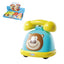 4 Asstd Pull Back Animal Telephone