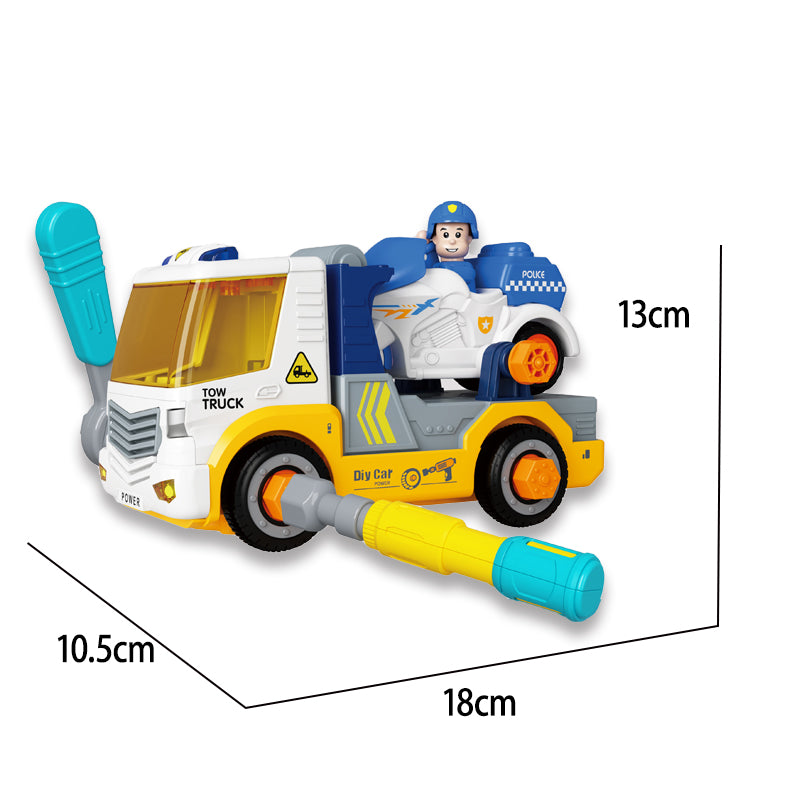 Pull Back DIY Truck Set With Music