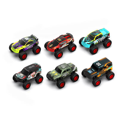 6 Asstd Pull Back Cross Country Car