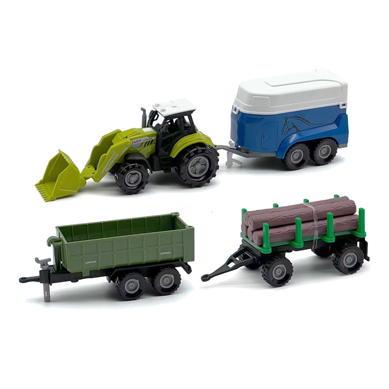 1:48 Free Wheel Farm Car With Light Sound