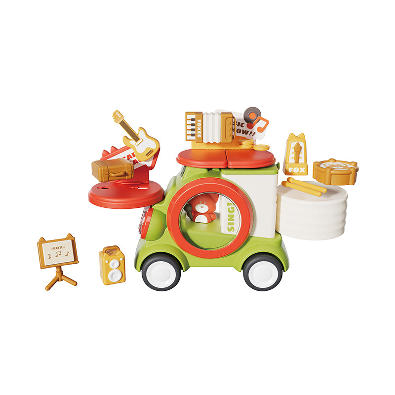 3 Asstd Station Wagon Play House With Light