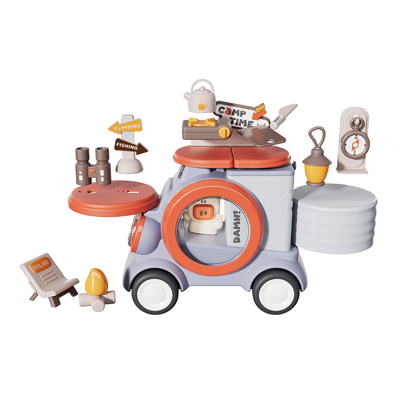 3 Asstd Station Wagon Play House With Light