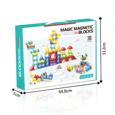 132Pcs Magnetic Block