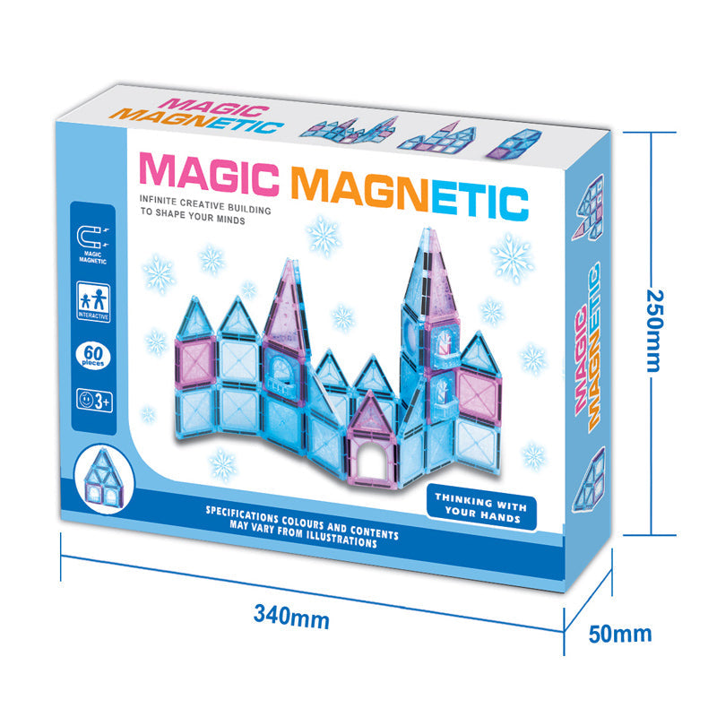 60Pcs Magnetic Block