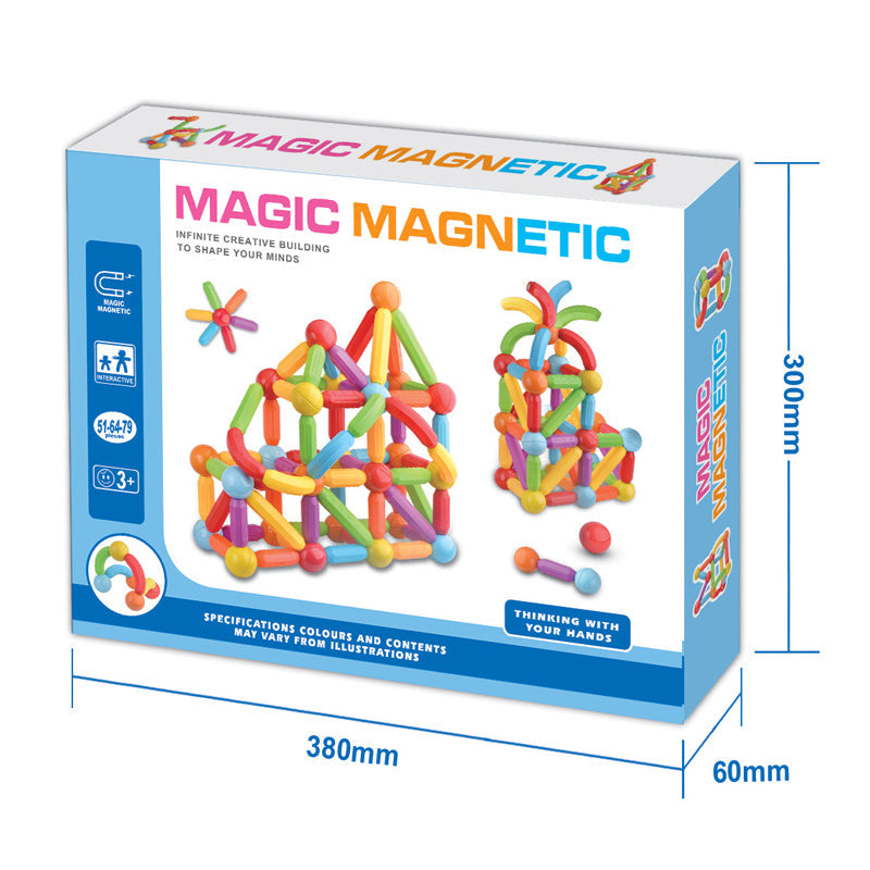 64Pcs Magnetic Block