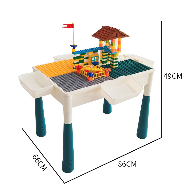 120Pcs Blocks Table